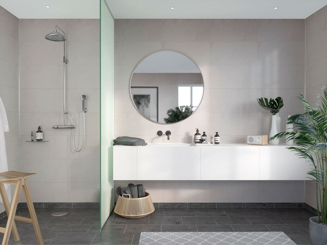 az fast bath fibo blanco grande shower
