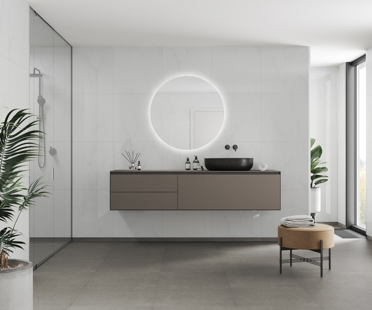 az fast bath fibo bright marble shower