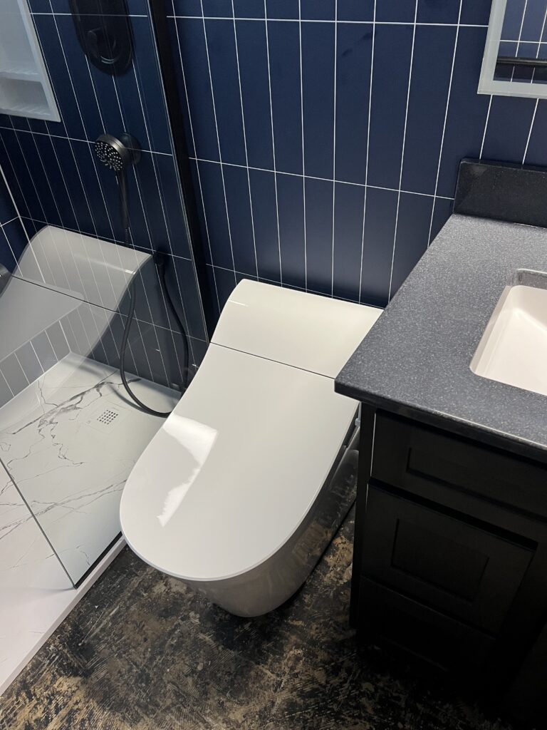 az fast bath fibo melnyk smokey blue shower