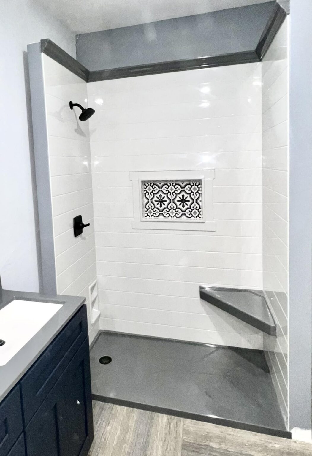 az fast bath onyx shower seat 2