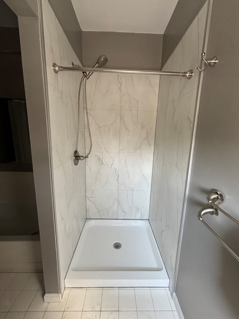 az fast bath shower remodel after 2
