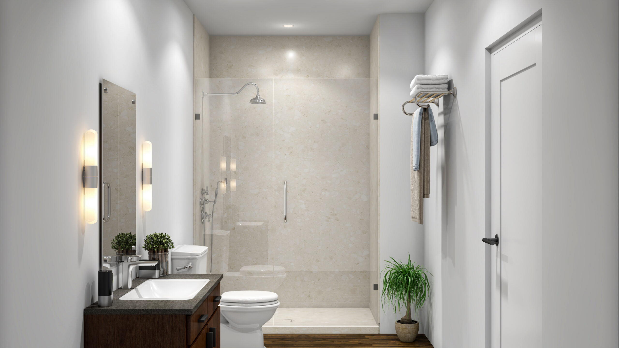 az fast bath signature calabria stone shower