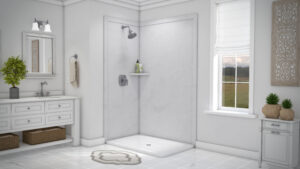 Arizona Shower Resource Center az fast bath signature gray quartz stone shower 2