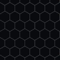 fibo black hexagon