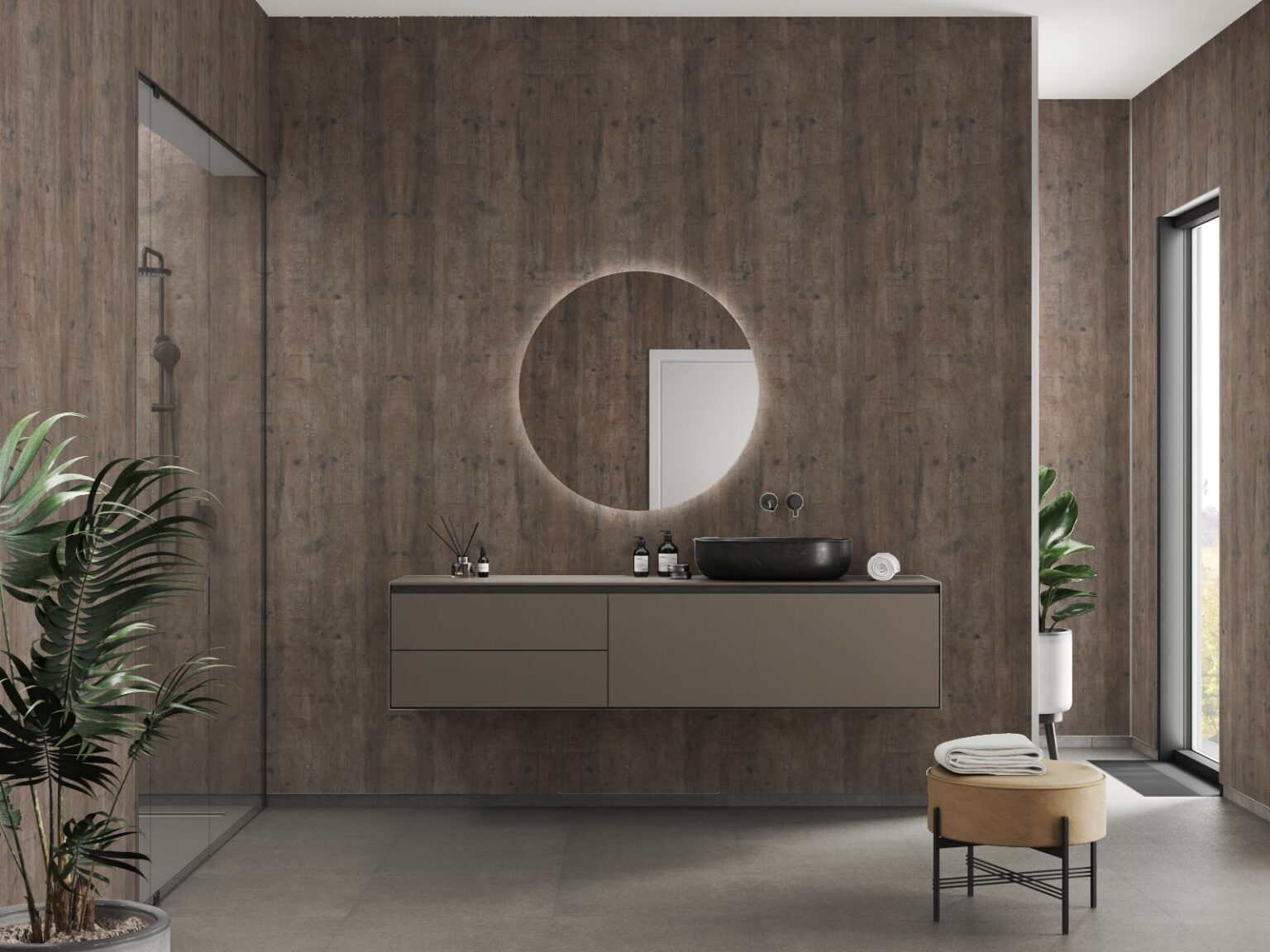 fibo rough wood
